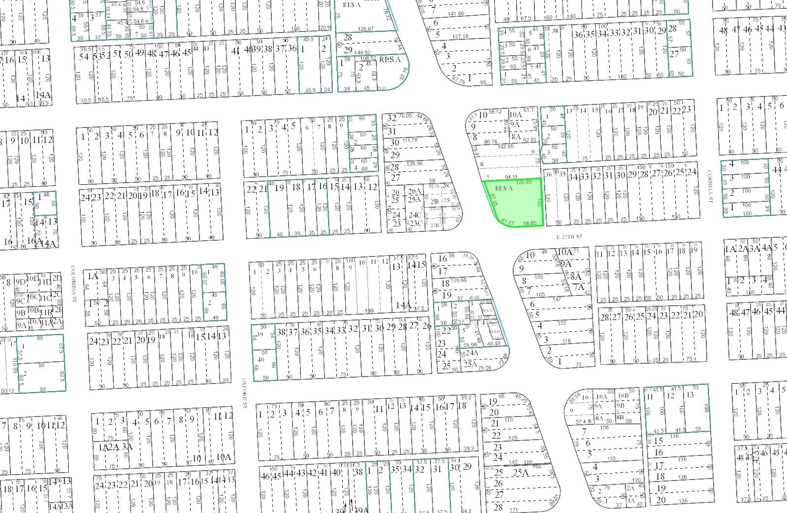 6706 N Main St, Houston, TX for sale Plat Map- Image 1 of 6