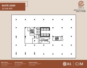 2500 Pacific Ave, Dallas, TX for lease Floor Plan- Image 1 of 3
