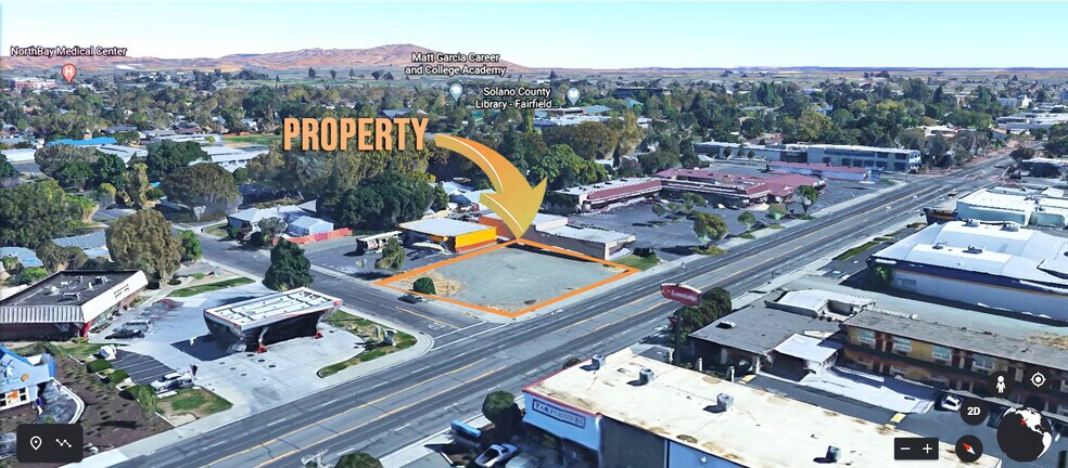 1348 W Texas St, Fairfield, CA à vendre - Aérien - Image 2 de 5