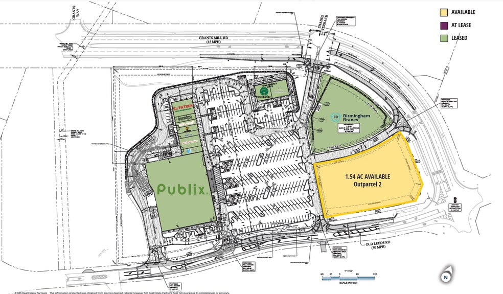 0 Old Leeds Rd, Birmingham, AL à louer - Plan de site - Image 1 de 2