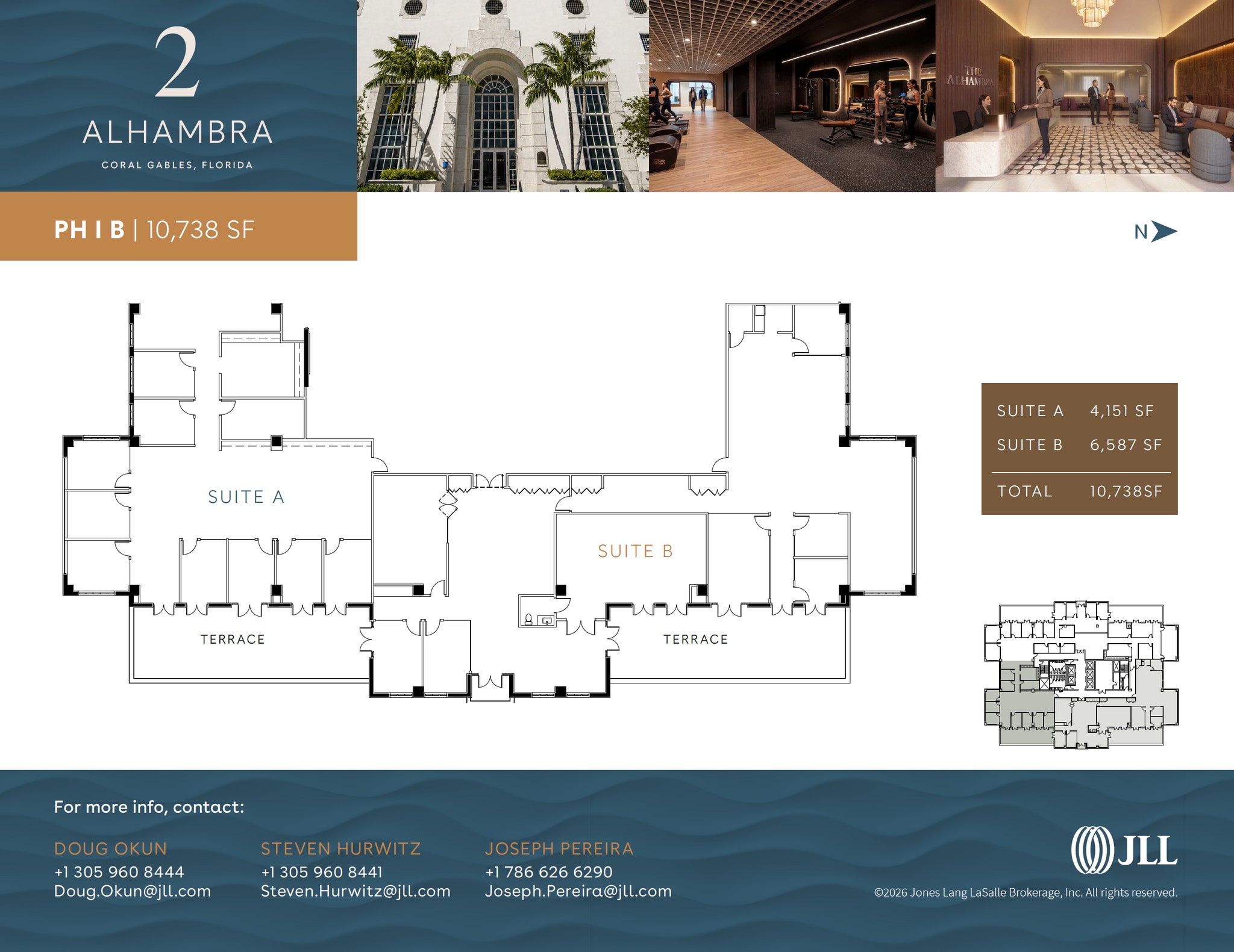 2 Alhambra Plz, Coral Gables, FL for lease Floor Plan- Image 1 of 1