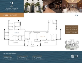 2 Alhambra Plz, Coral Gables, FL for lease Floor Plan- Image 1 of 1