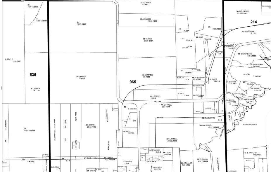9481 County Road 175, Celina, TX à vendre - Plan cadastral - Image 2 de 2