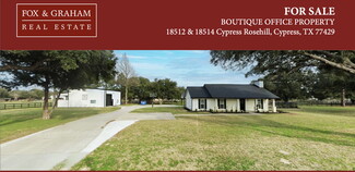 Plus de détails pour 18512 Cypress Rosehill Rd, Cypress, TX - Bureau à vendre