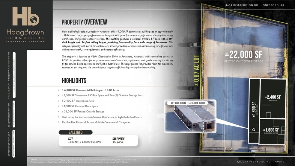 4604 Distribution Dr, Jonesboro, AR for sale - Building Photo - Image 2 of 8