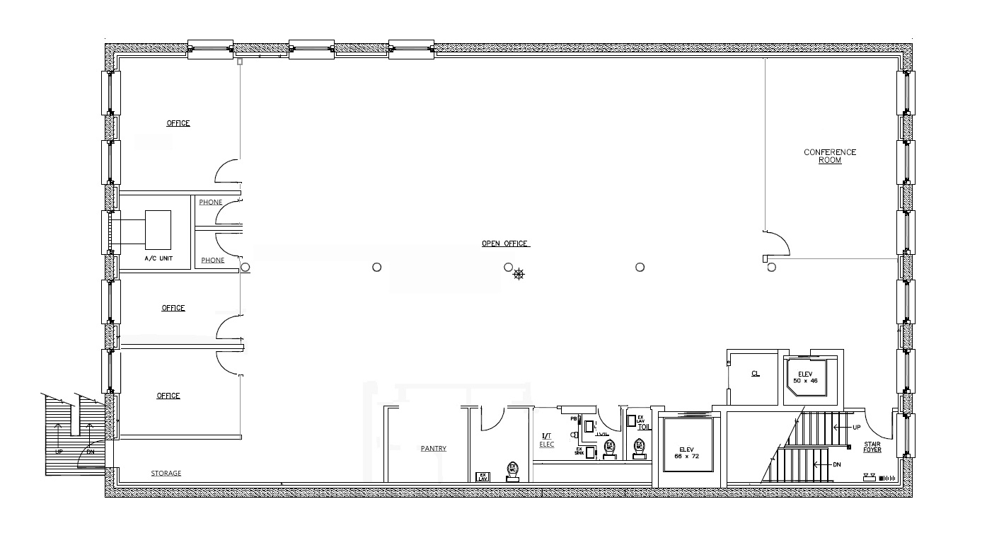 36-38 E 12th St, New York, NY à louer Plan d  tage- Image 1 de 6