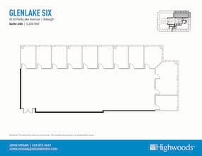 4130 Parklake Ave, Raleigh, NC for lease Floor Plan- Image 1 of 1