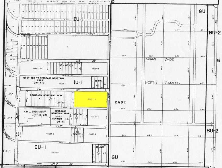 11150 NW 32nd Ave, Miami, FL for lease - Plat Map - Image 2 of 7