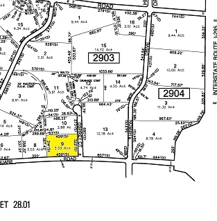 2079 Center Square Rd, Logan Township, NJ for lease - Plat Map - Image 3 of 3