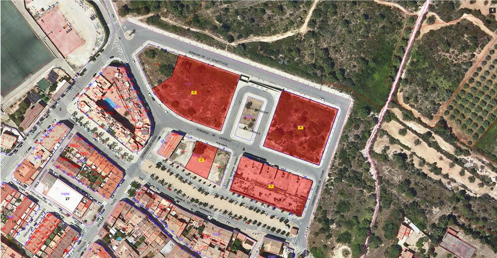 Parcelas Creixell portefeuille de 4 propriétés à vendre sur LoopNet.ca - Plan cadastral - Image 3 de 6