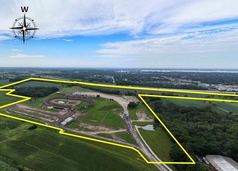 N7086 Raceway Rd, Beaver Dam, WI à vendre - Aérien - Image 3 de 4