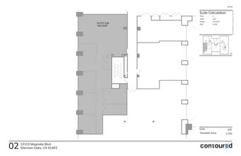 15315 Magnolia Blvd, Sherman Oaks, CA for lease Site Plan- Image 1 of 1