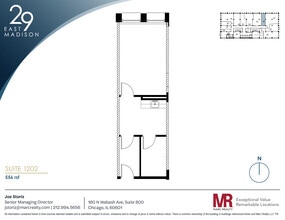29 E Madison St, Chicago, IL for lease Floor Plan- Image 1 of 5