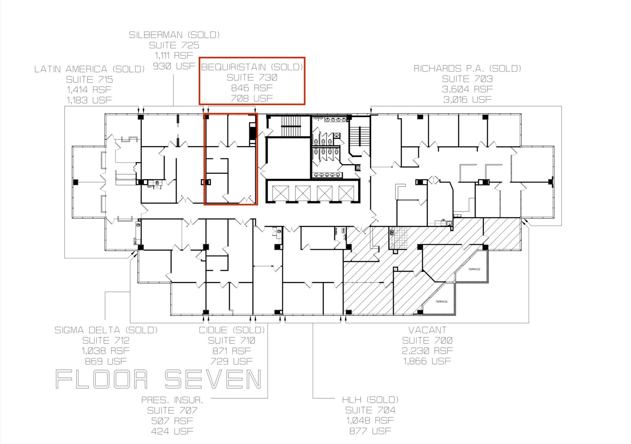 2665 S Bayshore Dr, Coconut Grove, FL for lease Typical Floor Plan- Image 1 of 1