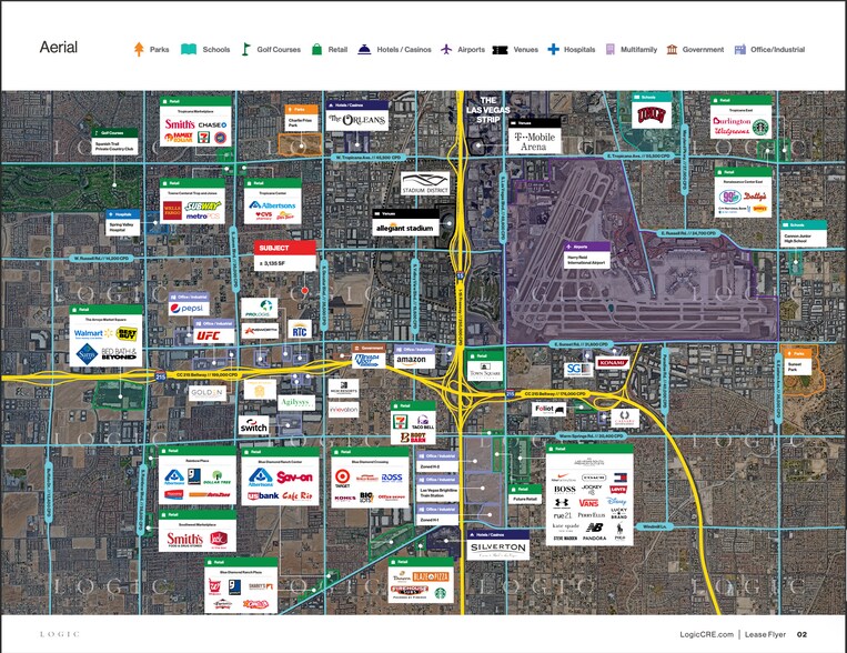 5178 W Patrick Ln, Las Vegas, NV à louer - Photo du bâtiment - Image 3 de 14