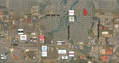 15100 Traditions Blvd, Edmond, OK - Aerial map view