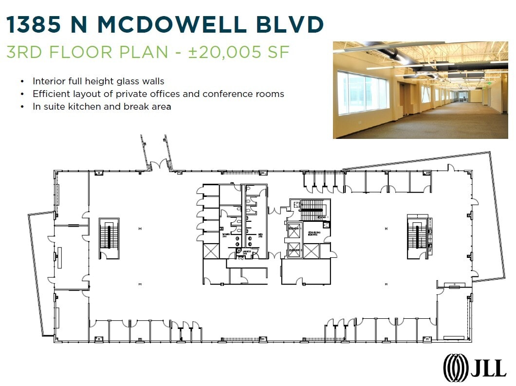 1385 N McDowell Blvd, Petaluma, CA for lease Floor Plan- Image 1 of 2