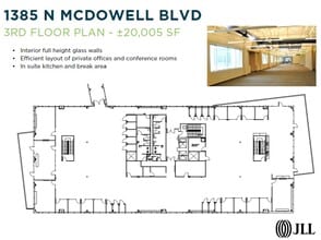 1385 N McDowell Blvd, Petaluma, CA for lease Floor Plan- Image 1 of 2