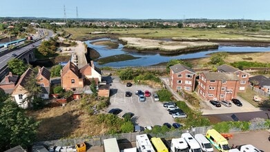 61 Test Lane, Southampton, HAM - Aérien  Vue de la carte