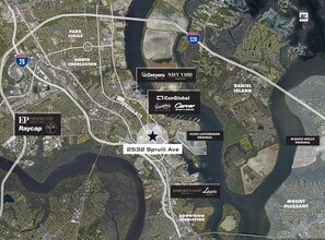 2532 Spruill Ave, North Charleston, SC - Aerial  map view