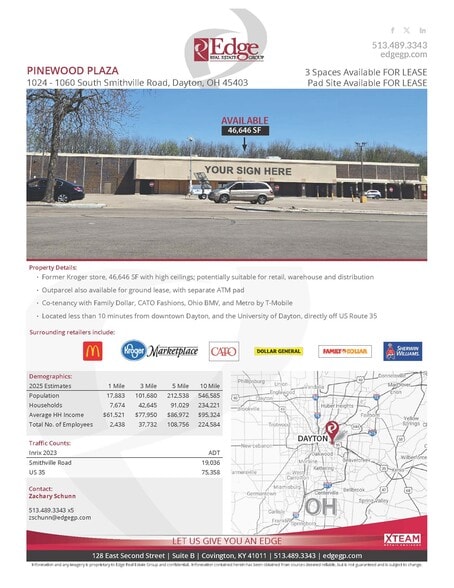 1024 S Smithville Rd, Dayton, OH for lease - Building Photo - Image 3 of 6