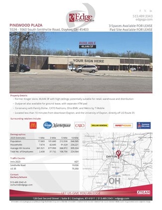 Plus de détails pour 1024 S Smithville Rd, Dayton, OH - Terrain à louer