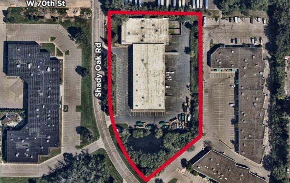 7071-7093 Shady Oak Rd, Eden Prairie, MN for lease - Aerial - Image 2 of 2