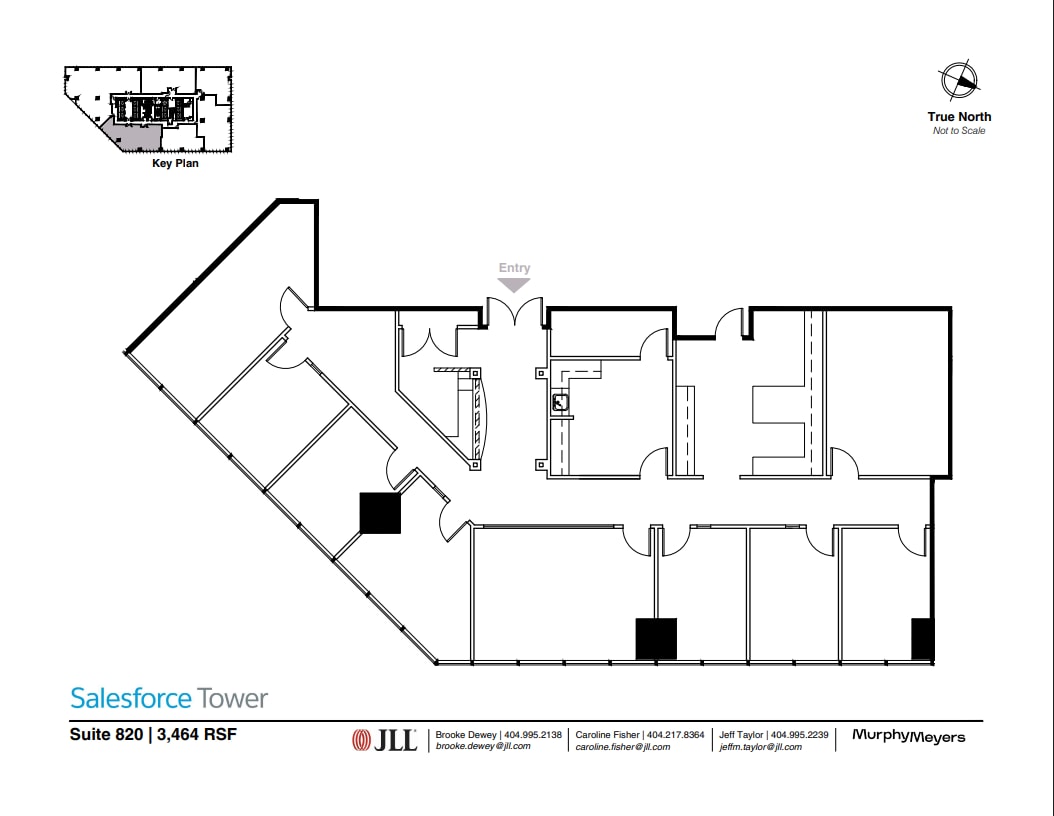 950 E Paces Ferry Rd NE, Atlanta, GA à louer Plan d’étage- Image 1 de 1