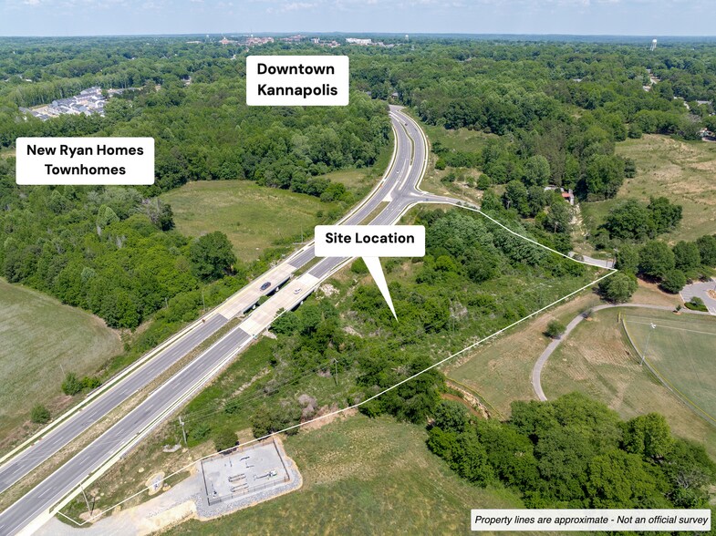 1599 Bethpage Rd, Kannapolis, NC for sale - Aerial - Image 2 of 3