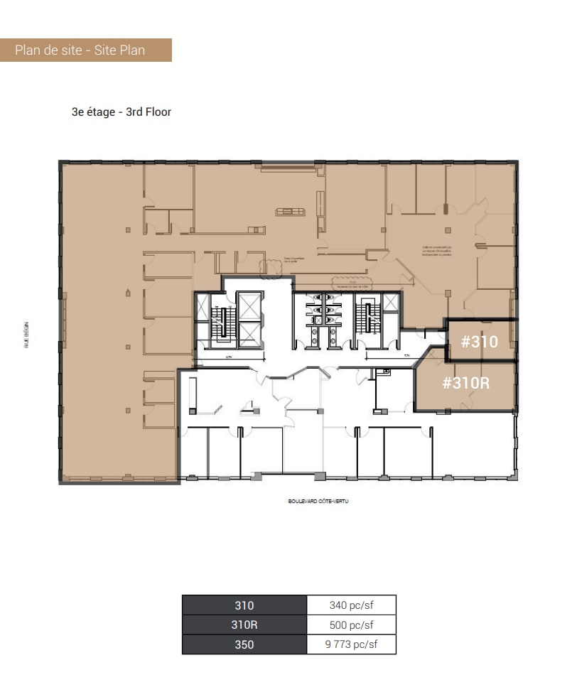 3773-3777 Boul De La Côte-Vertu, Montréal, QC for lease Floor Plan- Image 1 of 1