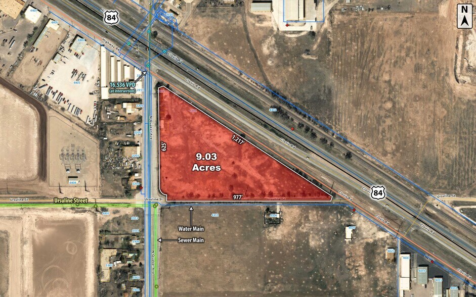 4301 Clovis Rd, Lubbock, TX à vendre - Aérien - Image 2 de 2