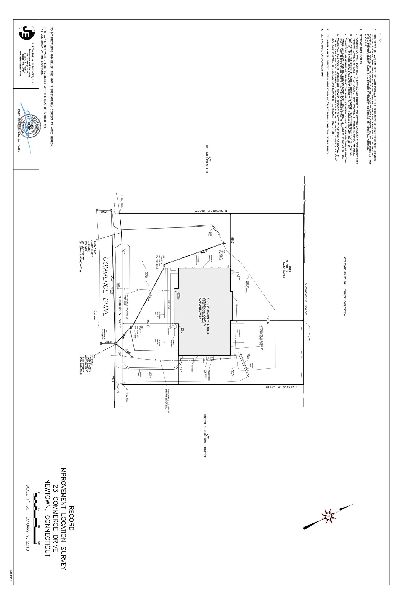23 Commerce Rd, Newtown, CT for lease Site Plan- Image 1 of 1