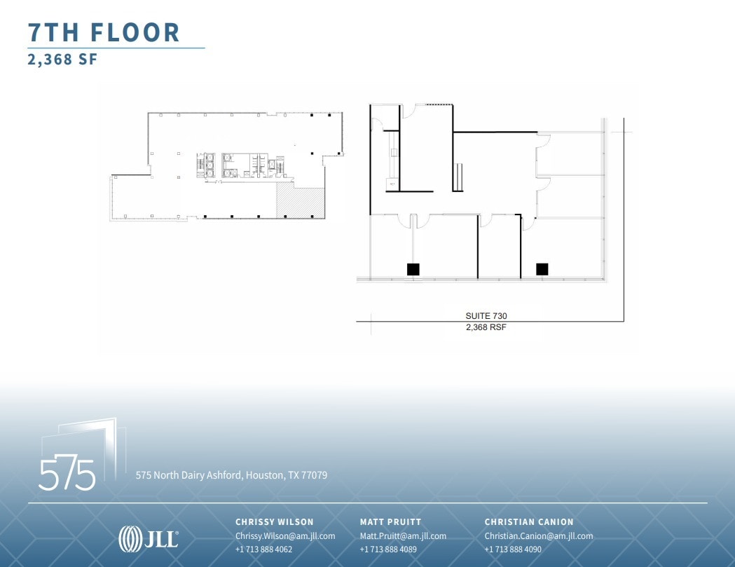575 N Dairy Ashford Rd, Houston, TX for sale Floor Plan- Image 1 of 1