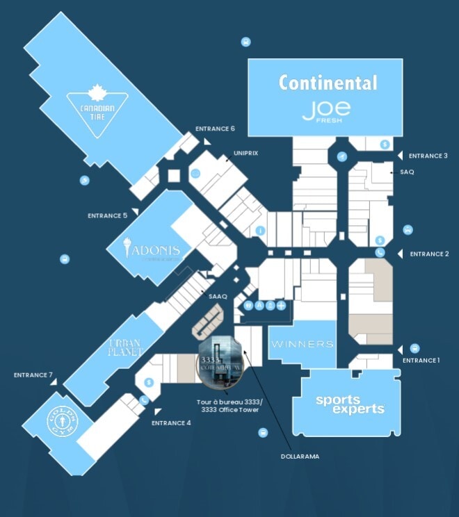 3333 Boul De La Côte-Vertu, Saint-Laurent, QC for lease Site Plan- Image 1 of 1