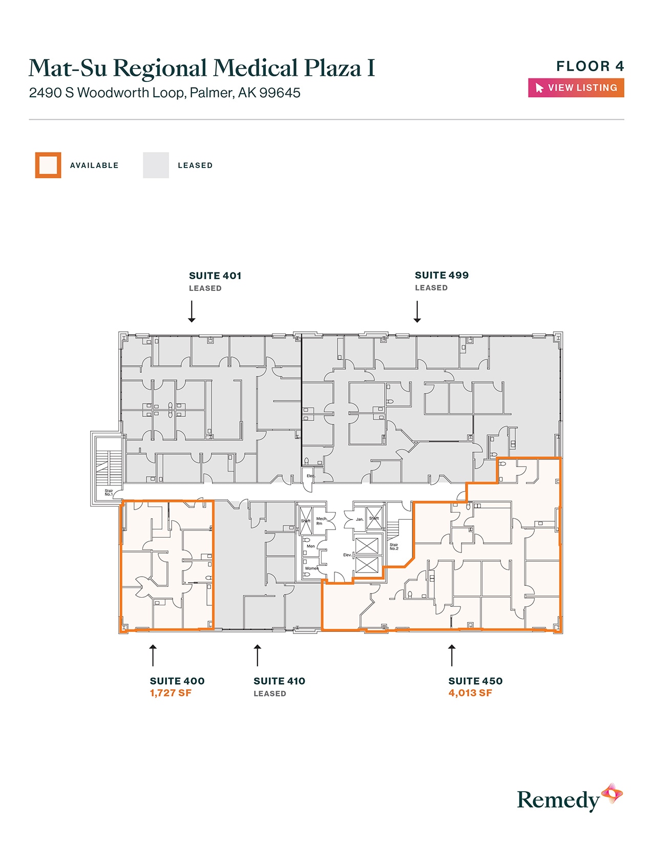 2490 S Woodworth Loop, Palmer, AK à louer Plan d’étage- Image 1 de 1