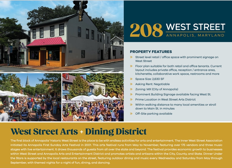 208 West St, Annapolis, MD for lease - Building Photo - Image 2 of 5