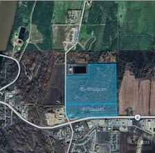 Highway 55 & 34 Street, Athabasca, AB - Aerial  map view