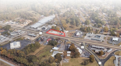 1966 S Highland Ave, Jackson, TN - AERIAL  map view