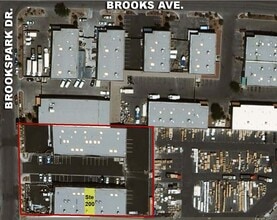 2926 Brooks Park Dr, North Las Vegas, NV for lease Aerial- Image 2 of 2