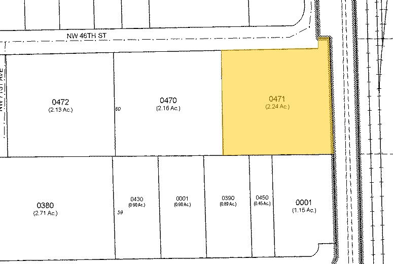 6900-6930 NW 46th St, Miami, FL for lease - Plat Map - Image 3 of 18