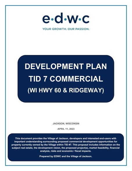 Ridgeway Dr & Hwy 60, Jackson, WI à vendre - Plan de site - Image 2 de 3