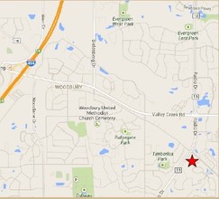 8500 Woodbury Xing, Woodbury, MN - Aérien Vue de la carte