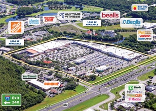 3730-3846 Sun City Center Blvd, Ruskin, FL - AERIAL  map view