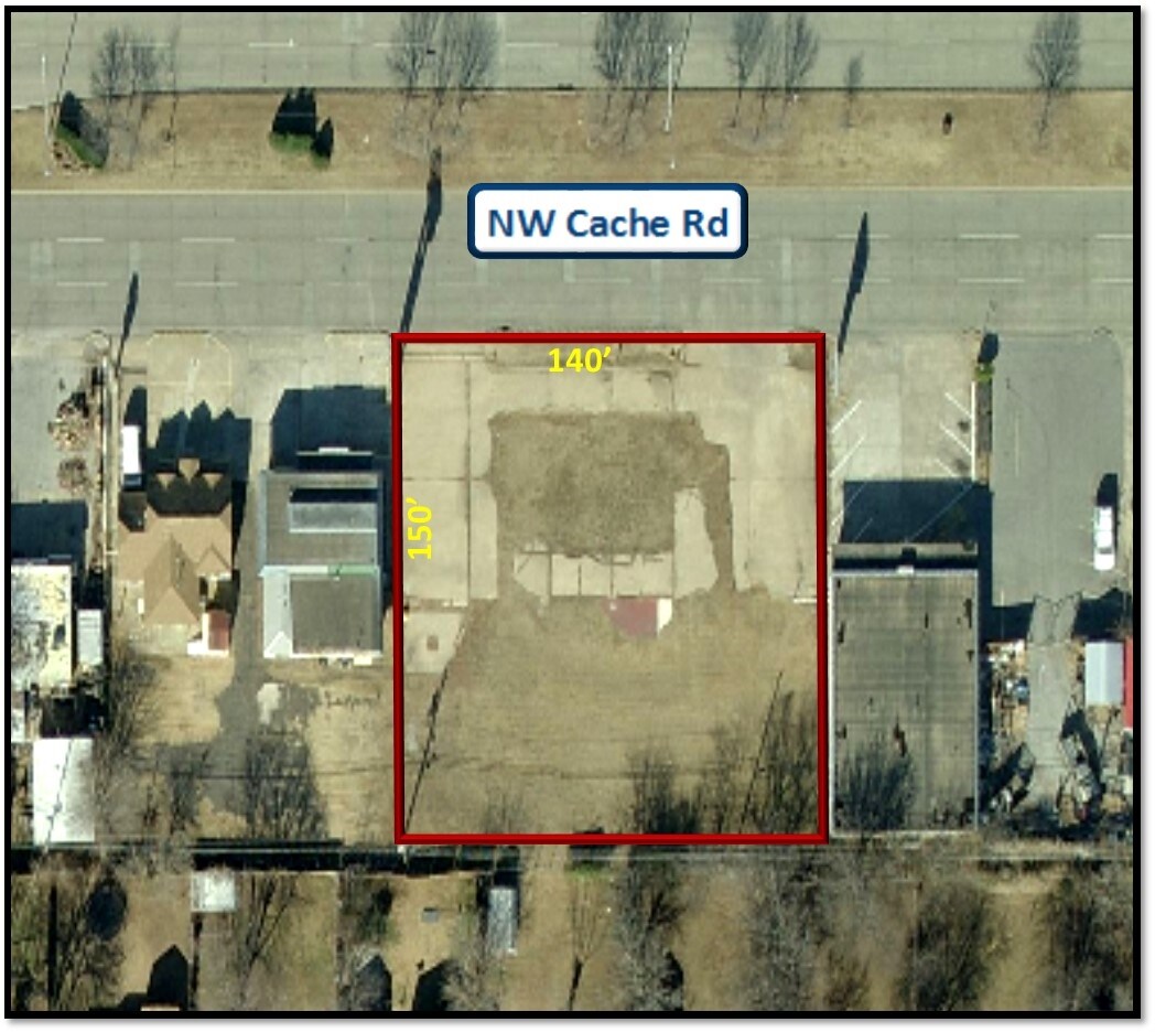1216-1220 NW Cache Rd, Lawton, OK à vendre Photo du bâtiment- Image 1 de 2