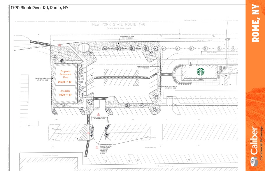 1736 Black River Blvd N, Rome, NY for lease - Site Plan - Image 3 of 4