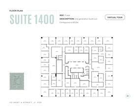 110 W A St, San Diego, CA à louer Plan d’étage- Image 1 de 1
