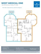 12121 Richmond Ave, Houston, TX à louer Plan d’étage- Image 2 de 2