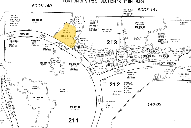 985 Damonte Ranch Pky, Reno, NV à vendre - Plan cadastral - Image 1 de 1