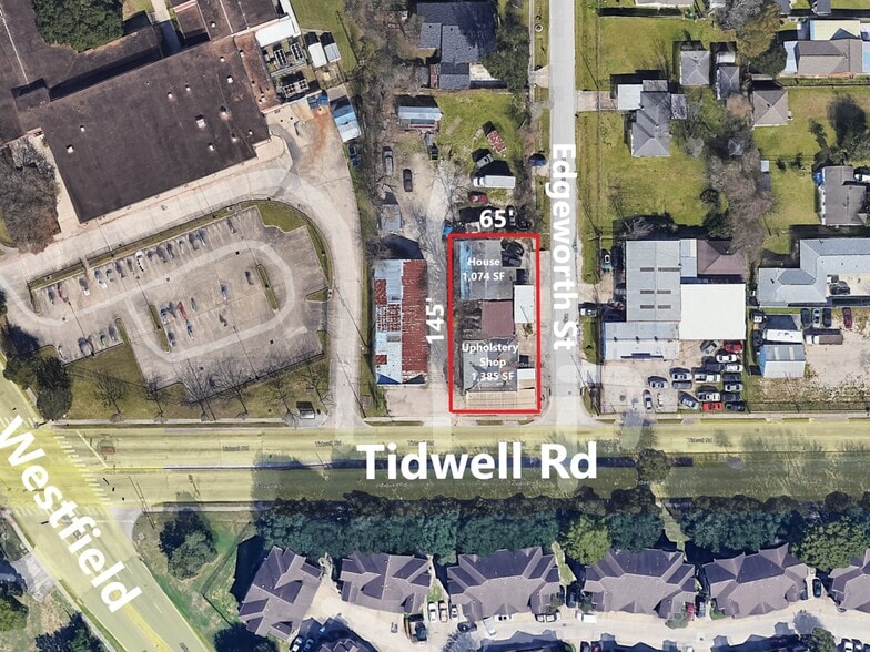 2405 Tidwell Rd, Houston, TX for sale - Aerial - Image 1 of 7