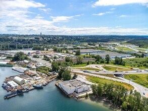 9829 River Rd, Delta, BC - Aerial  map view